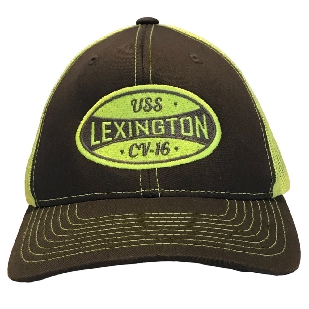 Richardson USS Lexington Adjustable SnapBack Mesh Cap